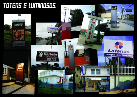 LUMINOSOS E TOTENS